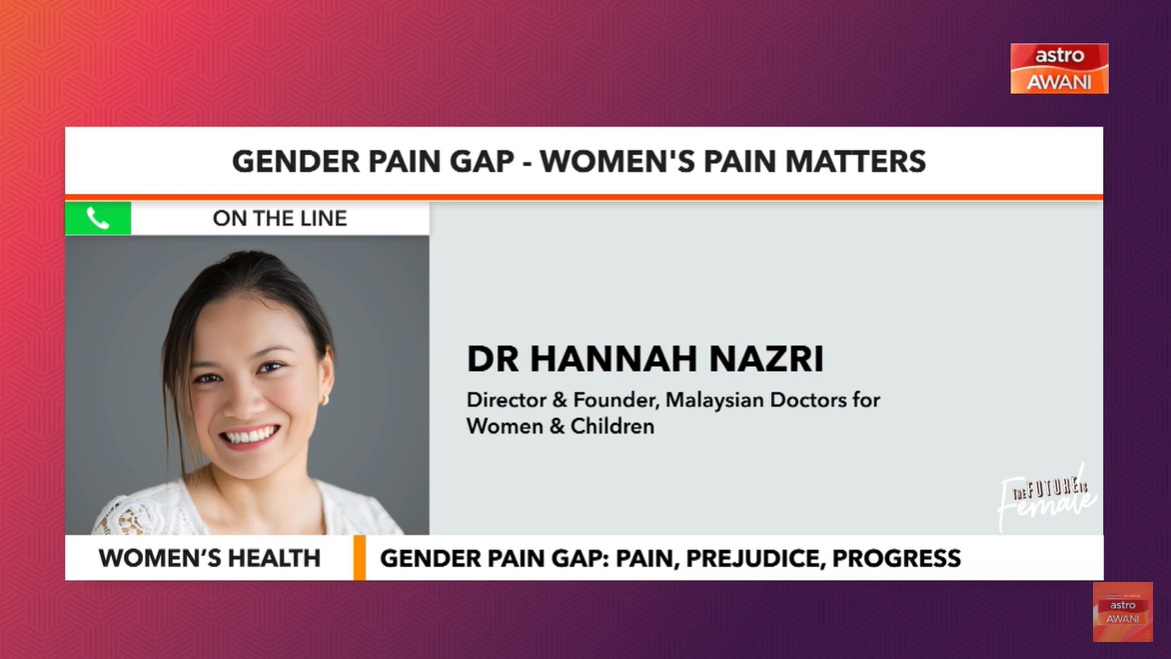 The Future is Female: #IWD2024 – Gender Pain Gap