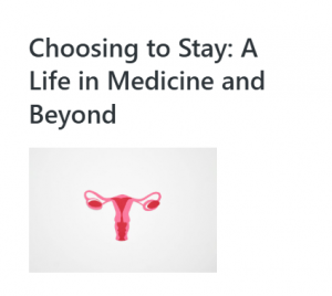 Illustration of the female reproductive system on a white background.