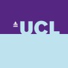 UCL logo with a purple upper section and light blue lower section.