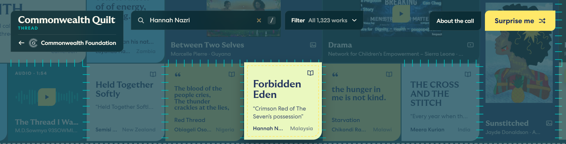 Forbidden Eden | 2026 Commonwealth Quilt